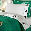 Soccer Queen Size Sheet Set