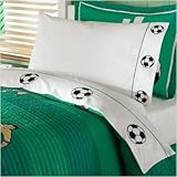 Soccer Queen Size Sheet Set