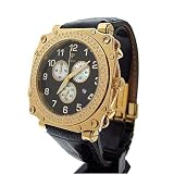 Aqua Master Yellow Gold Diamond Watch by Aqua Master
