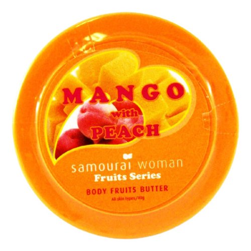 サムライウーマン ボディフルーツバターMPマンゴー・ピーチ40g