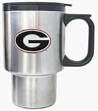 Georgia Bulldogs Stainless Steel Travel Mug