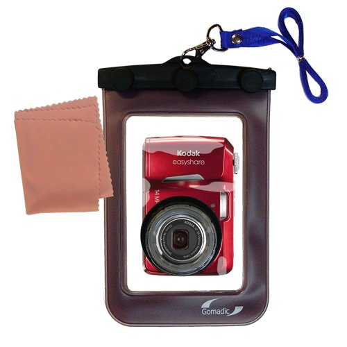 Gomadic Clean-n-Dry Waterproof Camera Case for the Kodak EasyShare C1530 * unique floating design