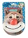 Fat Cat Doggy Hoots Fetch Art Rubber Dog Lips Clown
