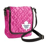 NHL Toronto Maple Leafs Pink Quilted Purse