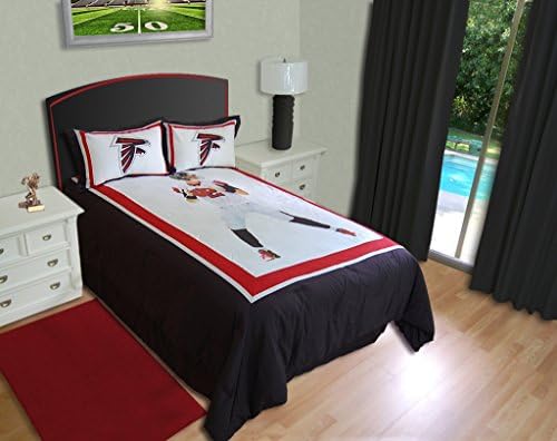 NFL Biggshots Bedding - Atlanta Falcons Matt Ryan Comforter Set, Twin