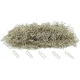 1000 Silver U-Pins Jewelry Display Chain Pad Showcase