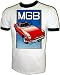 Vintage MGB GT V8 automobile ringer iron-on t-shirt