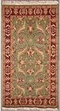 4'1 x 6'6 Pak Persian Area Rug with Silk & Wool Pile - | Category 4x6 Rug | Handmade Pak Persian Silk and Wool Rugs
