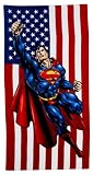 Superman USA Beach Towel