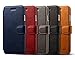 iPhone 8 Plus Case, iPhone 7 Plus Case, Pasonomi iPhone 7 Plus Leather Wallet Case - [Slim Fit] Vintage Flip Case Cover with Stand Function & Credit Card Slots for iPhone 8 Plus & 7 Plus (Dark Blue)