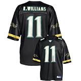 Reebok NFL Equipment Jacksonville Jaguars #11 Reggie Williams Black Alternate Replica Football Jersey