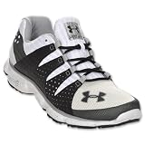 UNDER ARMOUR Micro G Impulse Men's Running Shoes, White/Metallic Silver/Black