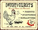Chicken Scratch Feeds Sign, Size 15" w X 12" h