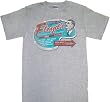 The Andy Griffith Show Floyd's Barber Shop Gray T-shirt Tee