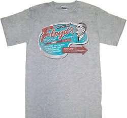 The Andy Griffith Show Floyd's Barber Shop Gray T-shirt Tee
