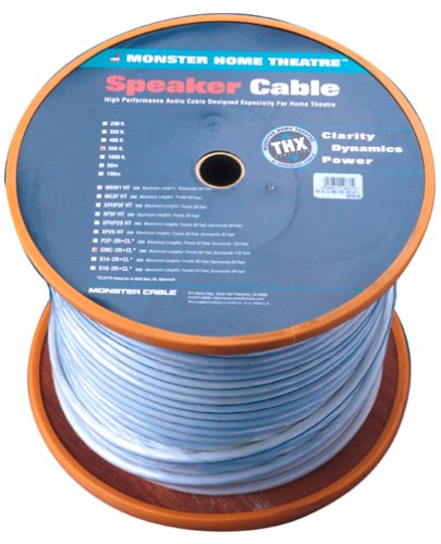 Monster Cable OMC-2R CL-500 Original Monster Cable Two Conductor UL CL3 Rated Speaker Cable (500 ft. spool)