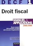 Droit fiscal DECF 1 : Manuel & applic...