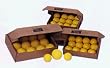 ATEC Tuffy Regular Dimpled Softball Dozen Box (Yellow)