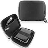 CaseCrown Small Hard Cover Case (Black) for WD My Passport Portable External Hard Drive