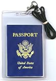 Secure Passport Holder - Men's 34 Inch Lanyard
