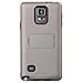 Galaxy Note 4 Case - VENA [Legacy] Slim Fit Dual Layer Hybrid Case with Kickstand and Screen Protector for Samsung Galaxy Note 4 - Metallic Bronze (Gunmetal)