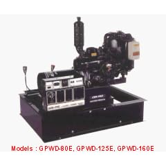 Gillette Generators GPNDL-120E GEN-PRO DIESEL ENGINE DRIVEN GENERATORS Max. KW: 12, Rated KW: 10. 5