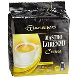 Mastro Lorenzo Crema Coffee, T-Discs for Tassimo Coffeemakers, 16-Count Packages (Pack of 2)