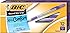 BIC Round Stic Grip Xtra Comfort Ball Pen, Medium (1.2 mm), Purple, 12-Count