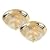 Royce Lighting RFM2/914-325 Twin Pack Flush Mount in Polished Brass Finish