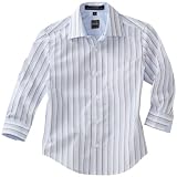 Ike Behar Boys 2-7 Long Sleeve Striped Shirt