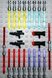 51E1a8PdakL. SL160  LEGO Star Wars   16 + 2 + 2 LASERSCHWERTER   20 Waffen in der neuen Farbe Black Edition 2011 / 2012