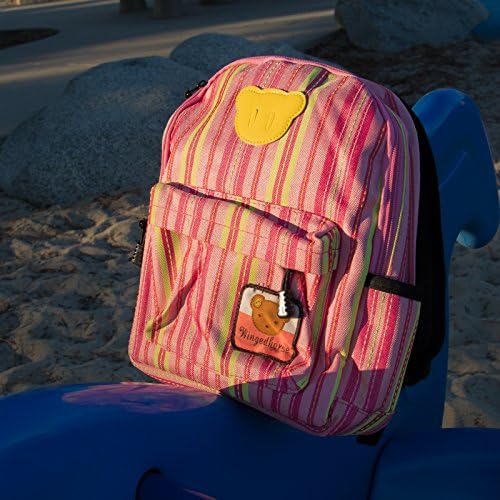 CatRat's Teddy Bear Preschool / Kindergarten Backpack / Lunch Box (Pink)