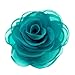 Merdia Women's Lovely Silk Flower Hair Clip Rose Brooches [Jewelry]