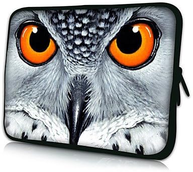 NaT Cool Owl Pattern Protective Sleeve Case for Samsung Galaxy Tab 2 P3100 and others , 10"