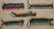 Set of Three Hanks - Glass, Bone, or Resin Beads From Indonesia