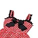 Kid Toddler Baby Girls Bathing Suit Lace Bow Dot Two Piece Swimsuit Swimwear