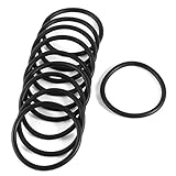 uxcell 10個入り47ミリメートルX 3.5ミリメートル車両O形のリング穴シールガスケット