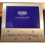 Kitchen & Housewares : I Love My Grandad' Photo Frame Grandpa Gift