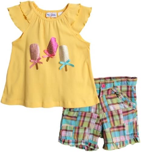 Babytogs Little Girls' Top and Short Set