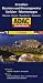 Kroatien, Bosnien-Herzegowina, Serbien, Montenegro 1:750 000 mit Ortsregister