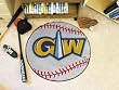 George Washington Colonials 29" Round Baseball Floor Mat (Rug)