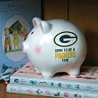 Green Bay Packers Memory Company Born to Be Piggy Bank NFL Football Fan Shop Sports Team Merchandise
