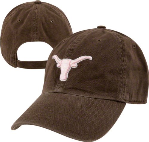 Texas Longhorns Women's Brown Garment Washed Adjustable Hat