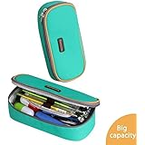 Homecube Magic Good Design Big Capacity Pencil Case Pencil Holder Practical Students Stationery (Green)
