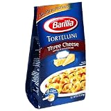 Barilla Tortellini Filled With Three Cheese, 8-Ounce Boxes (Pack of 10)