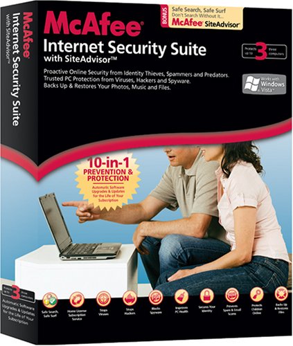 McAfee Internet Security Suite 2008 - 3 User [OLD VERSION]