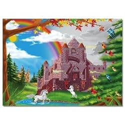 Melissa & Doug 0060 pc Enchanted Castle Cardboard Jigsaw