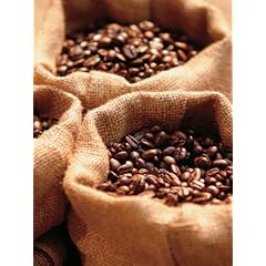 Leinwanddruck Kaffee Bohnen 30 x 40