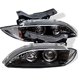 Spyder Auto Chevy Cavalier Black Halogen Projector Headlight