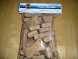 Fresh, Organic, All Natural & Healthy Dog Treats - Maggie's Apple Cinnamon Delights - Medium (1lb.) "FREE" 32oz. Black Paw Print Treat Canister with $50.00 Website Product Order